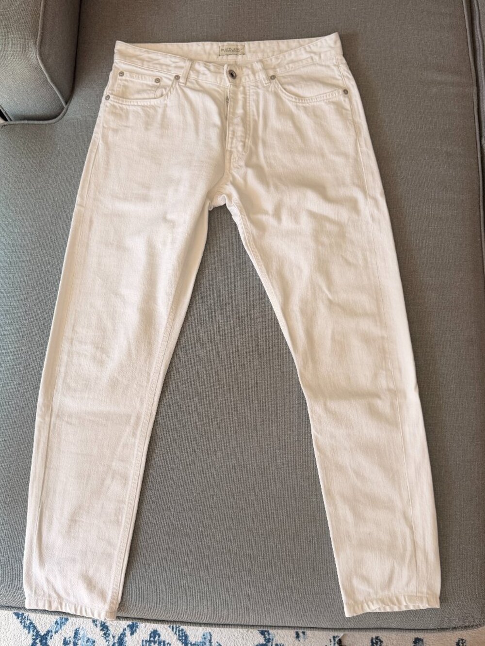 SuitSupply White Jeans, 31